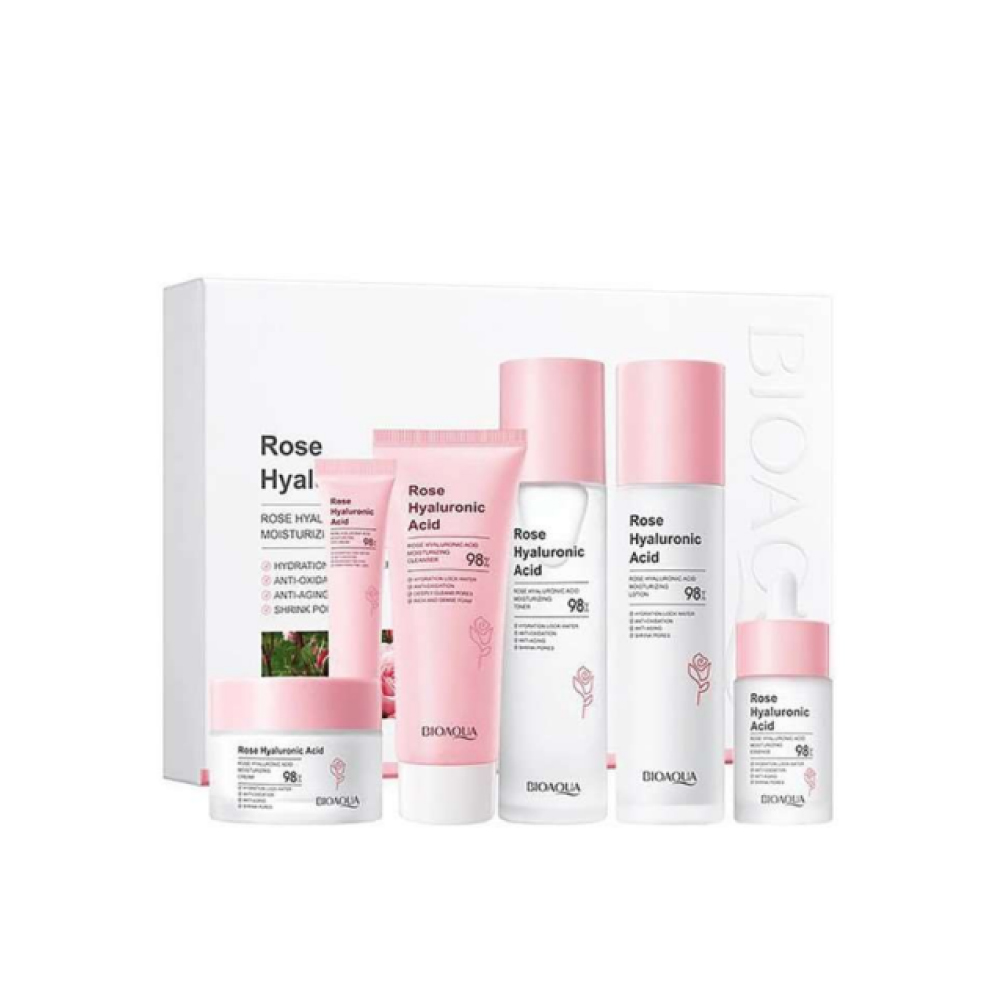 Kit Facial Rosas y Ácido Hialurónico
